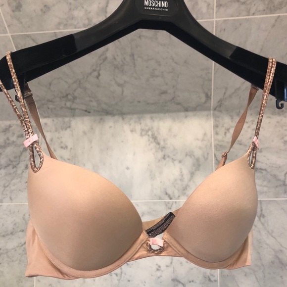 Nude Victoria Secret Push Up Bra - Picture 1 of 6